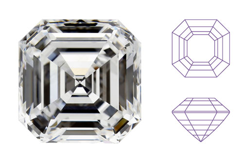 Asscher Cut Diamond Asscher Cut Diamond