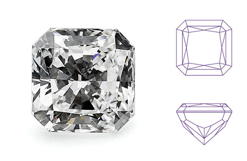 Radiant Cut Diamond Radiant Cut Diamond